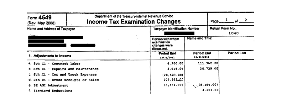 Form 4549